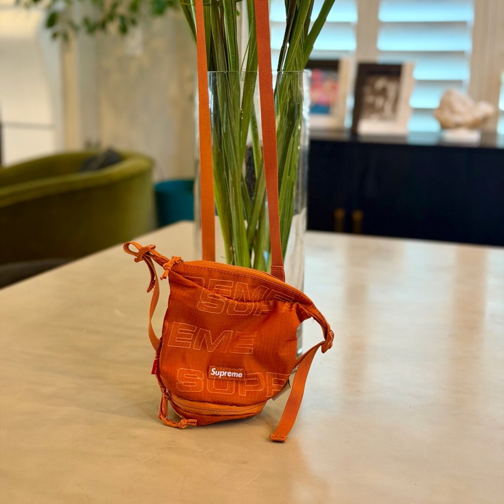 Supreme Orange Mini Crossbody Bag